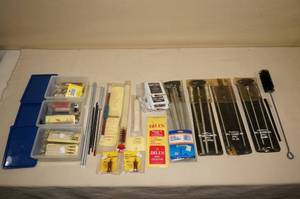 Assorted Firearm Cleaning Brushes and Rods