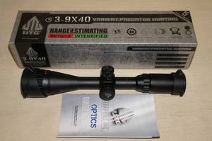 UTG 3-9x40 Range Estimating Rifle Scope