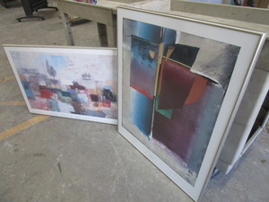 lot 129 image: DAVID BAILEY AND LINDA VISTA FRAMED ART