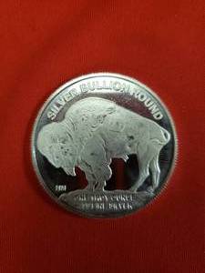 lot 5 image: 2019 Buffalo Silver Round