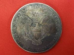 lot 12 image: 1- 2001 American Silver Eagle