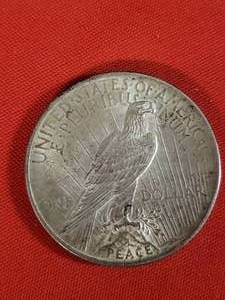 lot 35 image: 1-1922 Silver Peace Dollar