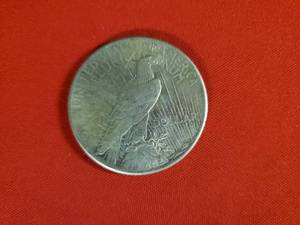 lot 49 image: 1925- Silver Peace Dollar