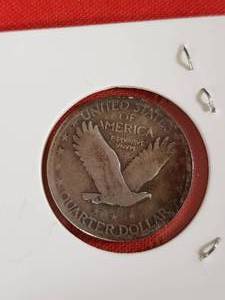 lot 73 image: 1925 Silver Standing Liberty Quarter