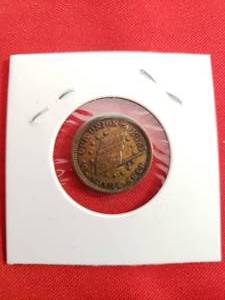 lot 85 image: CIVIL WAR TOKEN