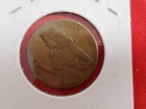 lot 113 image: headtails coin