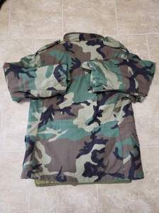 Camouflauged Coat With Liner