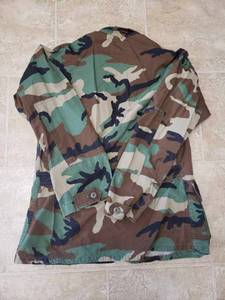 Mens Army Camouflaged Coat