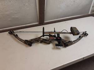 lot 31 image: Hoyt Intruder Compound Bow With Quiver & Sight Right Handed
