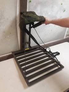 lot 45 image: Alumi-Lock Magnum Folding Tree Stand
