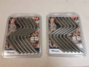 lot 54 image: 2-New Packs Of Ameri-Step Screw-In Tree Steps