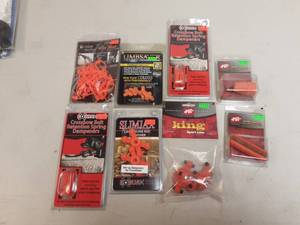 lot 83 image: Orange Mod Shock, String Leech, Rod Dampener, Wire Wraps, Grips, Back Stop, More