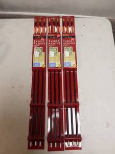 lot 108 image: 3-New Packs Of 3 Target Arrows
