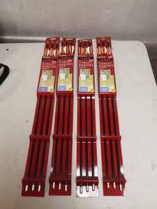 lot 109 image: 4-New Packs Of 3 Target Arrows