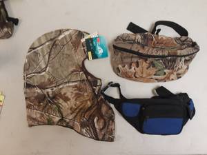 lot 125 image: New Face Shield & 2-Fanny Packs