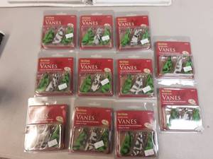 lot 149 image: 11-Packs Of 36 Allen 2 Vanes