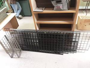 lot 191 image: 9- 4 x 8 Metal Racking