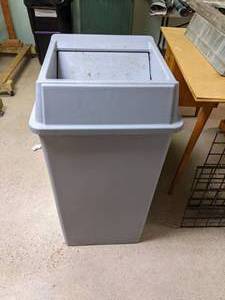 lot 209 image: Tall Plastic Garbage Can