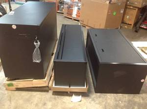 Heavy-Duty 80 in. W 10-Drawer, Deep Combination Tool Chest and Rolling Cabinet Set in Matte Black (3-Piece) see pictures