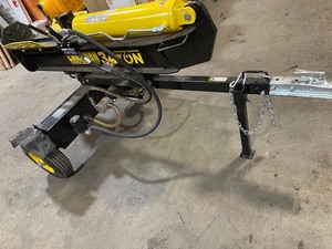34 Ton 338 cc Log Splitter by CHAMPION POWER EQUIPMENT used in working conditions see the description and photos