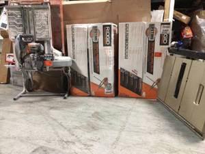 lot 1 image: Lot of Ridgid Tile cutter open box customer returns various conditions see pictures