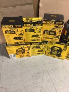 lot 10 image: Lot of assorted Dewalt Power stations open box customer returns see pictures