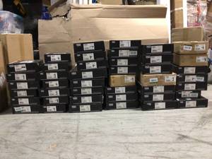 lot 14 image: Pallet with assorted Vigo Faucets various models and conditions open box many in like new condition see pictures