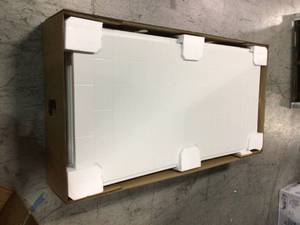 lot 29 image: Bootz Maui NexTile 30 in. x 60 in. x 76.5 in. Standard Fit Alcove Bath and Shower Kit with Left-Hand Drain in White see pictures