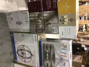 lot 39 image: Pallet with assorted lighting various Brands models and conditions customer returns