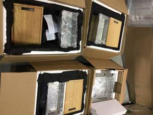 Pallets WITH ASSORTED GLACIER BY SINKS SEE NOT  USED PICTURES