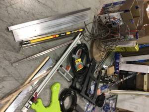 Pallet of Misc tools and hardwares various conditions see pictures