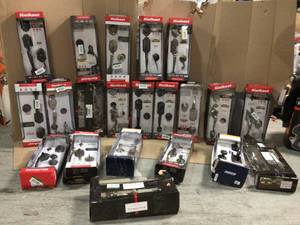 Pallet of assorted Door Entry Hardware open Pkgs various models and conditions see pictures