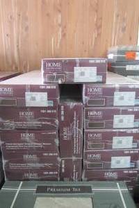 lot 6 image: Hand Scraped Strand Woven Brown 38 in. T x 5-18 in. W x 36 in. L Engineered Click Bamboo Flooring (384 SqFt)