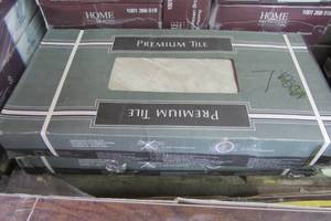 lot 7 image: Bergamo Gris 12 in. x 24 in. Matte Ceramic Floor and Wall Tile (32 SqFt)