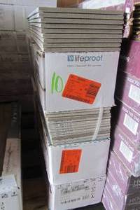 lot 10 image: 24 in. x 6 in. Blonde Wood Glazed Porcelain Floor and Wall Tile (72 SqFt)