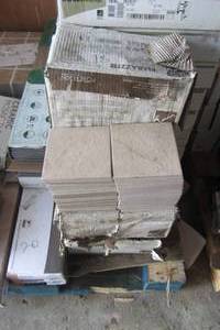 lot 18 image: Terra 6 in. x 6 in. Brazilian Slate Porcelain Floor and Wall Tile (65 SqFt)