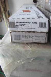 lot 27 image: American Home Grey 6 in. x 36 in. Glue Down Vinyl Plank (71.9 SqFt)