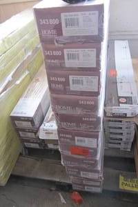 lot 30 image: High Gloss Jatoba 8 mm Thick x 5-58 in. Wide x 47-34 in. Length Laminate Flooring (205.15 SqFt)