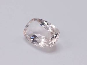 lot 84A image: 2.28 Pink Champagne Morganite Oval Cut Gemstone