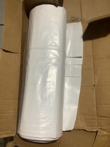 lot 23 image: HUSKY 20 ft. x 100 ft. White 6 mil Plastic Sheeting