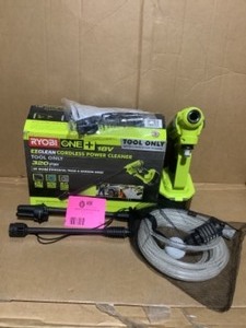 lot 34 image: ONE 18-Volt 320 PSI 0.8 GPM Cold Water Cordless Power Cleaner (Tool Only) by RYOBI