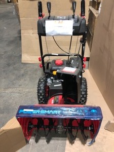 lot 50 image: POWERSMART 24 in. 212 cc Two-Stage Gas Snow Blower with Electric Start TESTED AND NEW SEE PICS