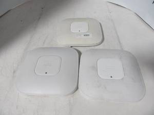 lot 79 image: Lot of 3 Cisco AIR-CAP Access Points