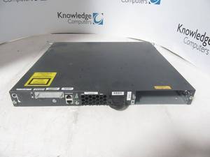 lot 81 image: Cisco WS-C3560E-48TD-E  missing AC power supply
