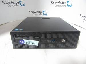 lot 82 image: HP&nbspEliteDesk 800 G1 SFF&nbspIntel(R) Core(TM) i5-4590 CPU  3.30GHz8GB RAM 500 GB HD 