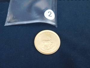 1982 14 Oz. South African Gold Krugerrand Coin Sharp Detail  APMEX Price is  $576.97