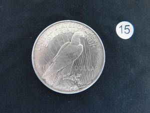 1922 AU-BU Peace Silver Dollar