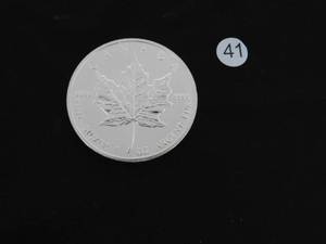 1991 .9999 1 Oz. Silver Canada Maple Leaf