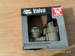 lot 26 image: lawn genie valve model L7034 anti s...