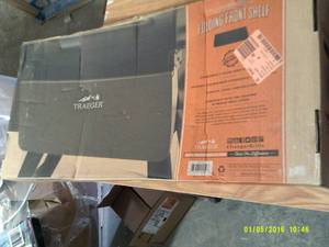 lot 33 image: traeger folding front shelf ...